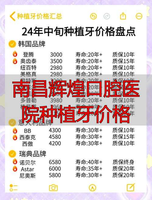 南昌辉煌口腔罗旋医生种植牙_南昌辉煌口腔种植牙价格_南昌辉煌口腔医院种植牙价格